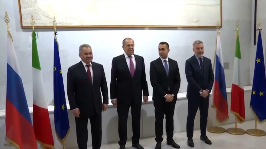 Italia aboga por la mejora de lazos entre Occidente y Rusia