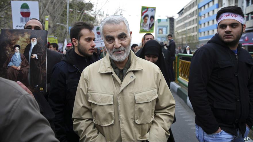El teniente general Qasem Soleimani, excomandante de la Fuerza Quds del CGRI de Irán, asesinado por EE.UU.