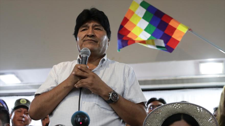 El depuesto presidente de Bolivia, Evo Morales, en Buenos Aires, 19 de enero de 2020. (Foto: AFP)