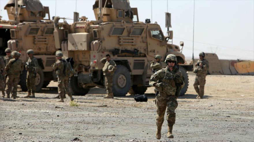 Soldados estadounidenses desplegados en una base militar cerca de la ciudad iraquí de Mosul, 21 de junio de 2017. (Foto: Reuters).