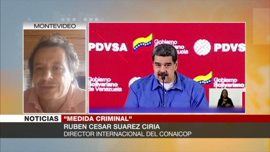 Suárez Ciria: Sanciones de EEUU son un delito de lesa humanidad