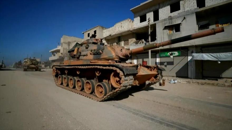 Choque entre tropas turcas y sirias deja decenas de muertos