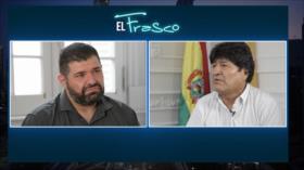 El Frasco, medios sin cura: Entrevistando a Evo Morales