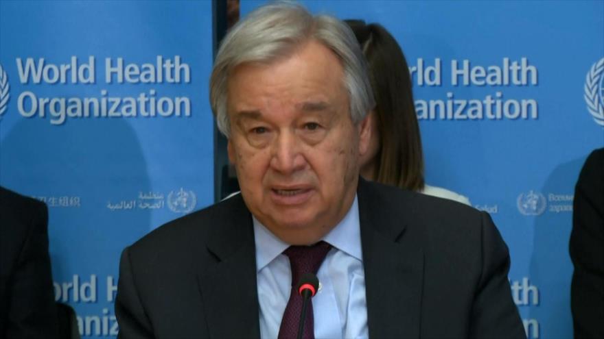 Guterres pide colaboración de los países para detener coronavirus | HISPANTV