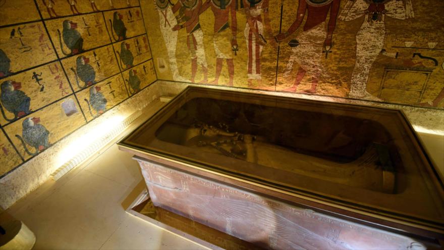 Tumba de Tuntankamón en el Valle de los Reyes, Egipto, 1 de abril de 2016. (Foto: AFP)