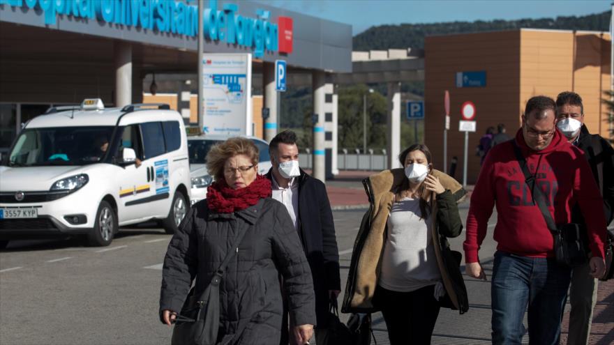 Exterior del hospital de Torrejón de Ardoz, en Madrid, 2 de marzo de 2020.