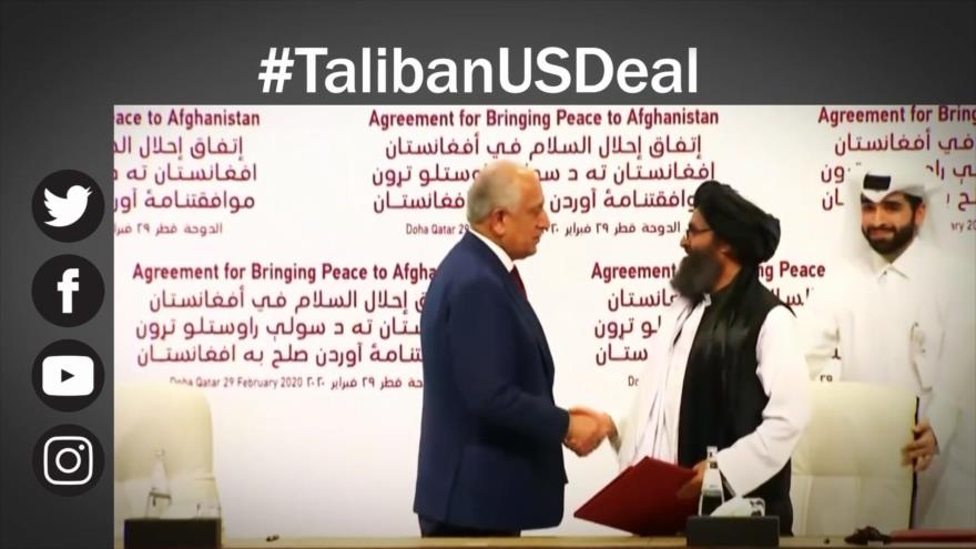 Etiquetaje: Acuerdo EEUU-Talibán, ¿un logro o una humillación? | HISPANTV