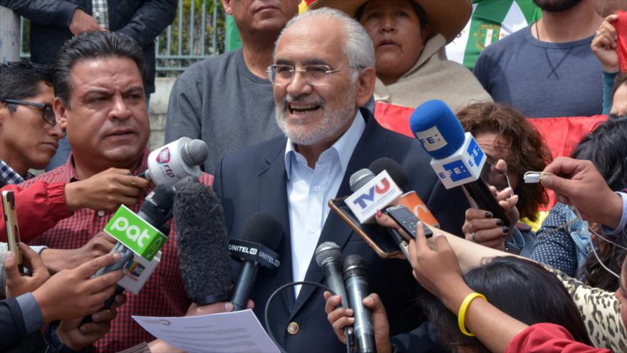 Carlos Mesa señala que Áñez puede conducir a Bolivia a un “fraude” | HISPANTV