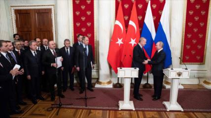 Rusia y Turquía acuerdan soluciones sobre Siria