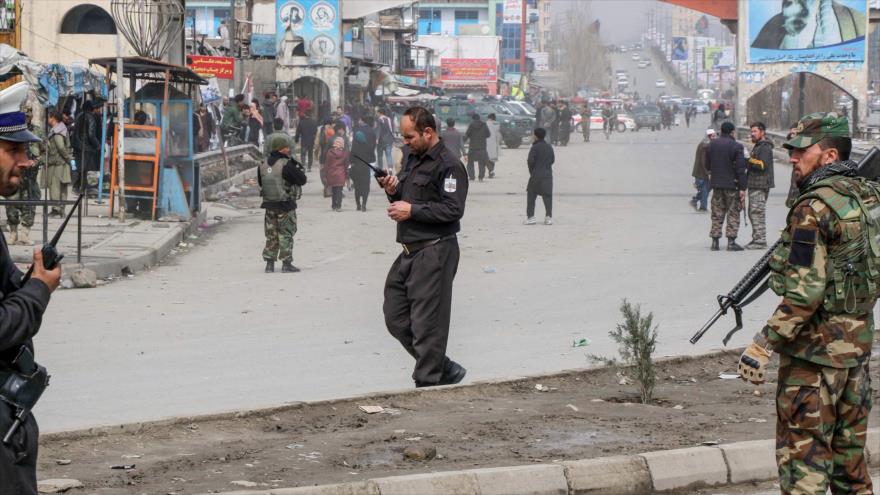 Vídeo: Hombres armados atacan un acto político en Kabul
