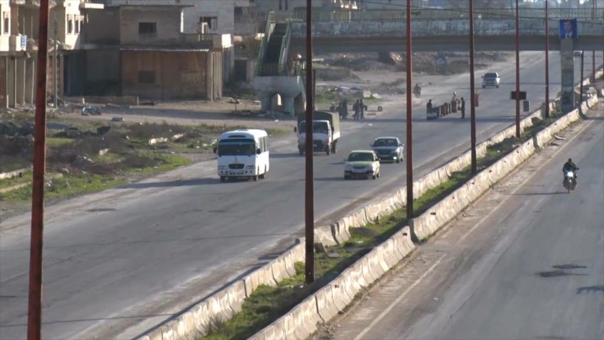 La normalidad reina de nuevo en autopista Damasco-Alepo en Siria | HISPANTV