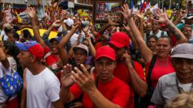 Venezolanos marchan en apoyo a Maduro y a la Revolución Bolivariana