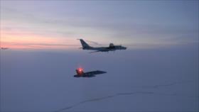 Cazas de EEUU y Canadá interceptan 2 aviones rusos frente a Alaska