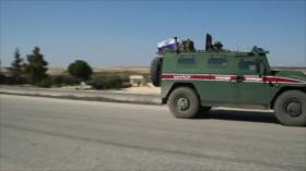 Vídeo: Militares rusos patrullan autopista Damasco-Alepo en Siria
