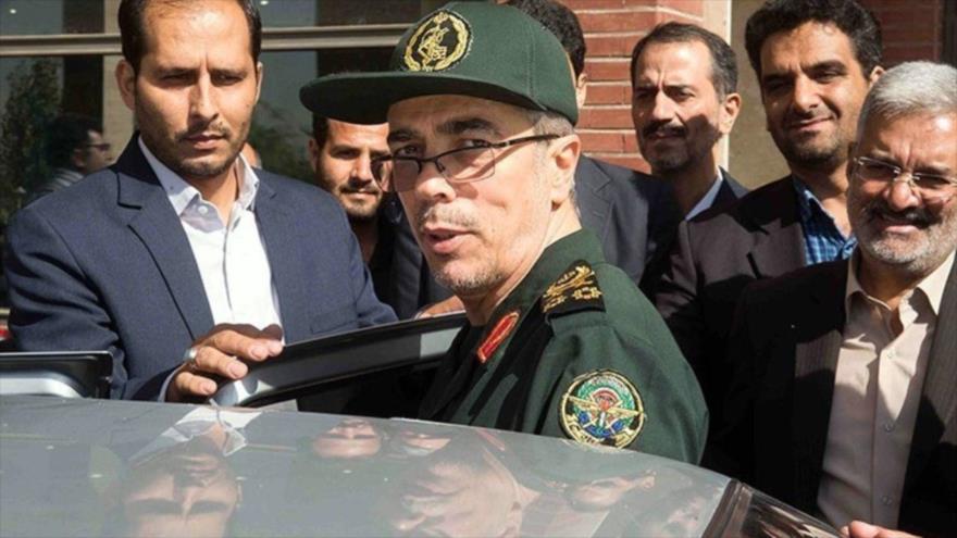 Jefe del Estado Mayor de las Fuerzas Armadas de Irán, general de división Mohamad Hosein Baqeri.