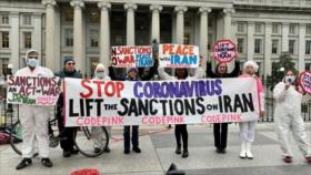 Activista urge a EEUU a levantar sanciones a Irán ante coronavirus