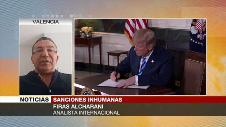 Alcharani: EEUU no quiere ayudar sino poner de rodillas a Irán