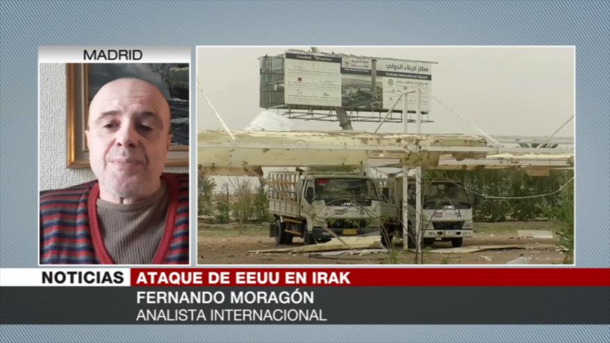 Moragón: EEUU no saldrá de Irak y seguirá violando su soberanía