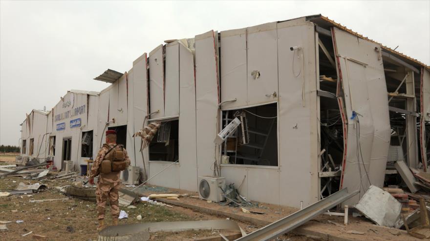 EE.UU. ataca un aeropuerto en construcción en la ciudad iraquí de Karbala y mata a una persona, 13 de marzo de 2020. (Foto: AFP)