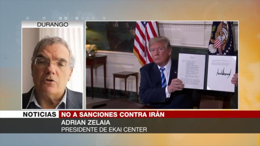 Zelaia: Oferta de ayuda de EEUU sin levantar sanciones es un gesto