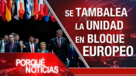 El Porqué de las Noticias: Sanciones inhumanas de EEUU. COVID-19 en el mundo. División en la UE por COVID-19