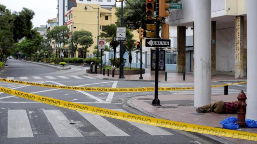Imágenes impactantes: Cadáveres abandonados en calles de Ecuador
