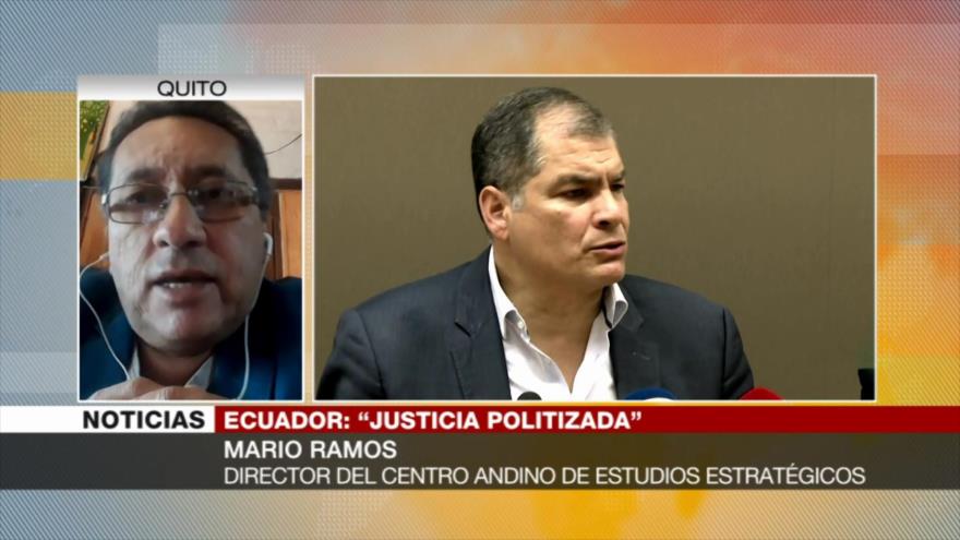 Ramos: Sentencia contra Correa es un caso de persecución política