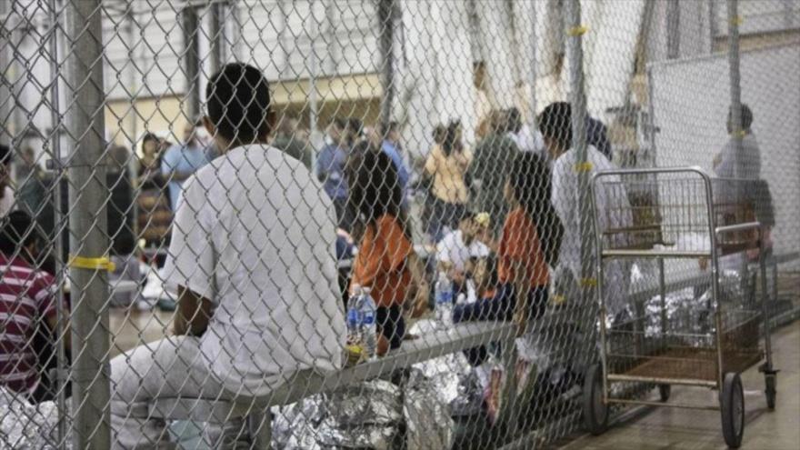 Un centro de detención de migrantes en Estados Unidos.