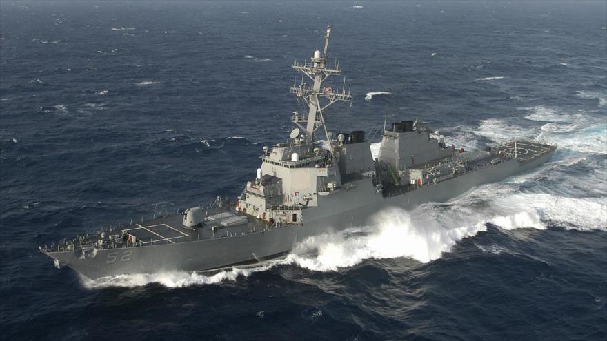 USS Barry, destructor de misiles guiados de la Marina de EE.UU.