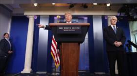 Informe: Trump utiliza coronavirus como “arma” contra otros países