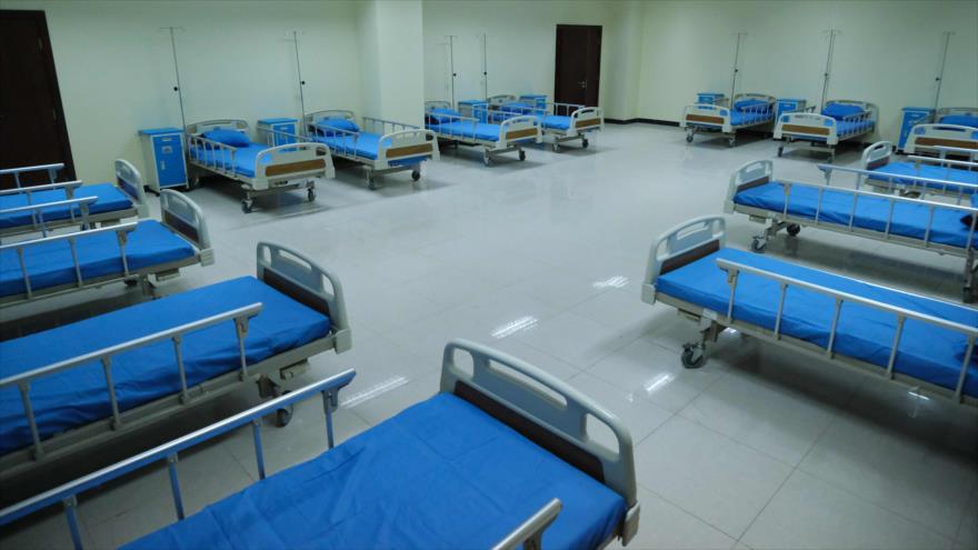 Una sala de aislamiento vacía destinada para pacientes con coronavirus en Abuja, Nigeria, 7 de abril de 2020. (Foto: AFP)