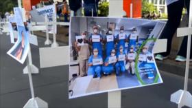 Enfermeros de Brasil rechazan mal manejo de Bolsonaro ante COVID-19