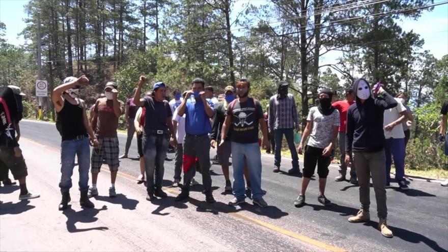 En Honduras continúan las protestas por falta de alimentos 