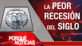 El Porqué de las Noticias: FMI prevé la recesión global. Economía de EEUU. Situación en Guayaquil