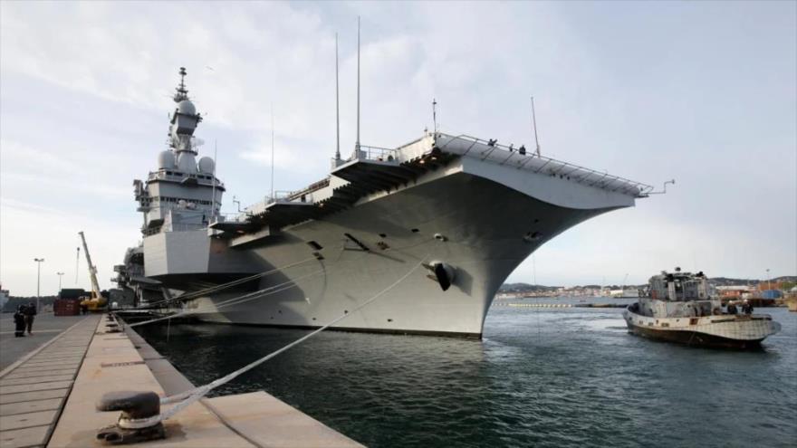 El portaviones francés Charles de Gaulle. (Foto: Reuters)