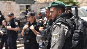 Policía israelí cierra clínica palestina de COVID-19 en Al-Quds