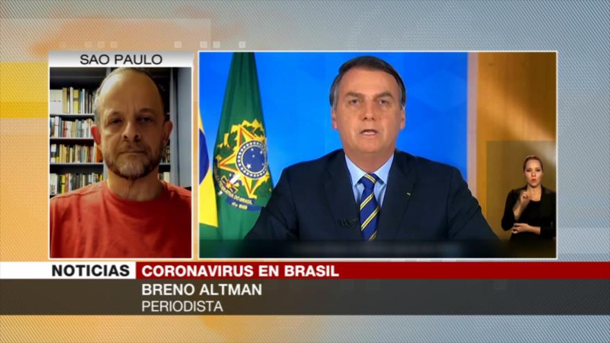 ‘Bolsonaro destituye a ministro de Salud para relajar cuarentena’