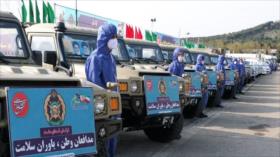 Irán refuerza lucha contra COVID-19 con “Desfile de Servicio”
