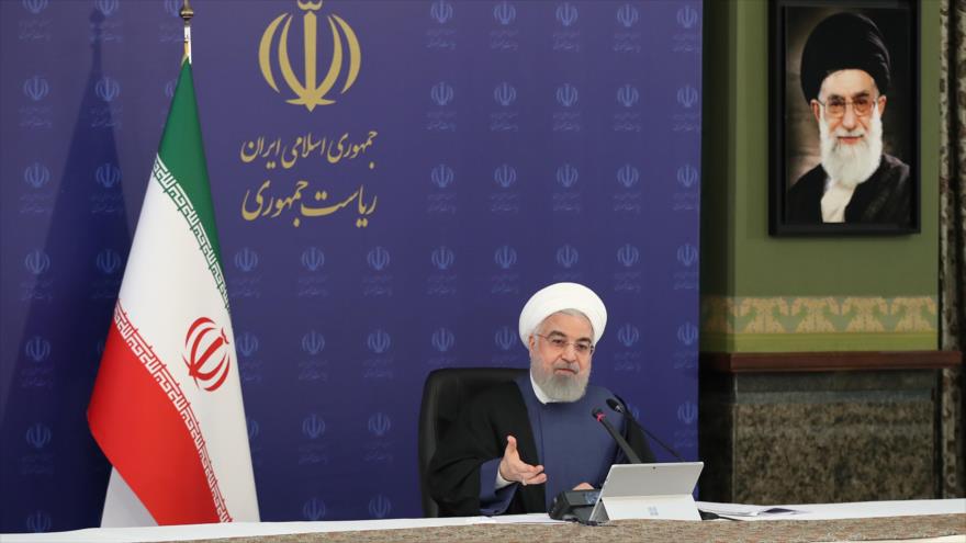 Rohani: Combatir COVID-19 y sanciones es más difícil para Irán | HISPANTV