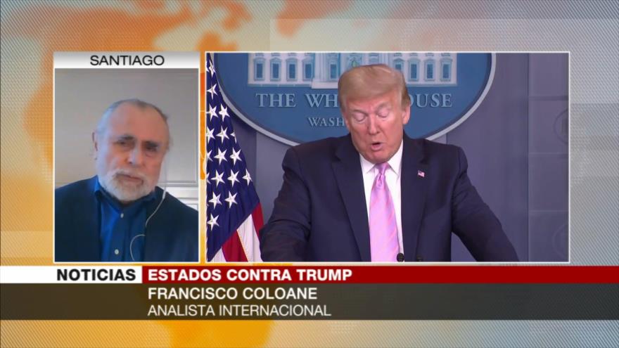 Coloane: Trump usa COVID-19 para eliminar la población ‘inútil’ | HISPANTV