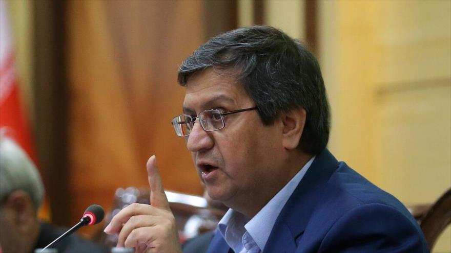 El presidente del Banco Central de Irán (BCI), Abdolnaser Hemati.