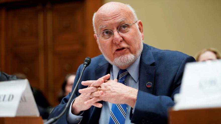 Robert Redfield, director de los Centros para el Control y la Prevención de Enfermedades (CDC), 22 de abril de 2020. (Foto: Reuters)