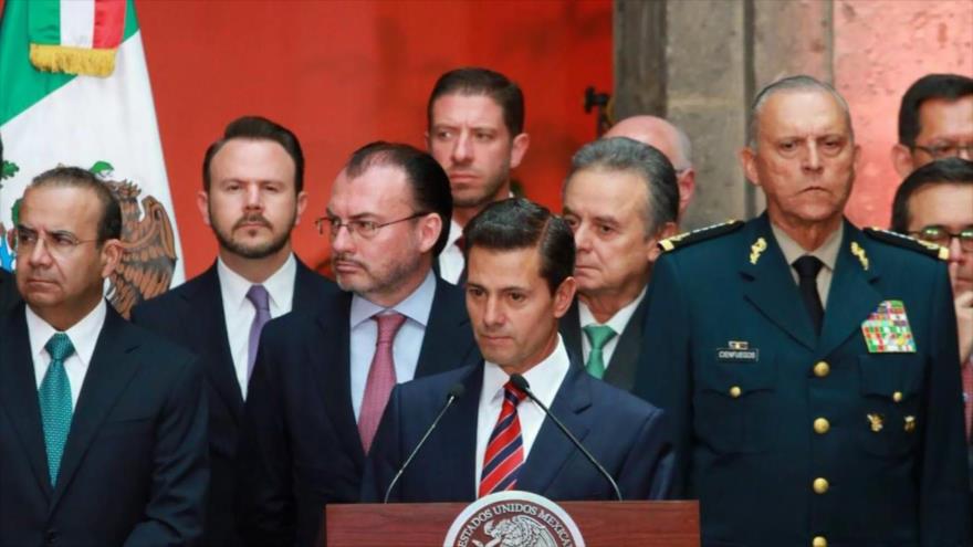 Expresidente mexicano Peña Nieto, en la mira de AMLO
