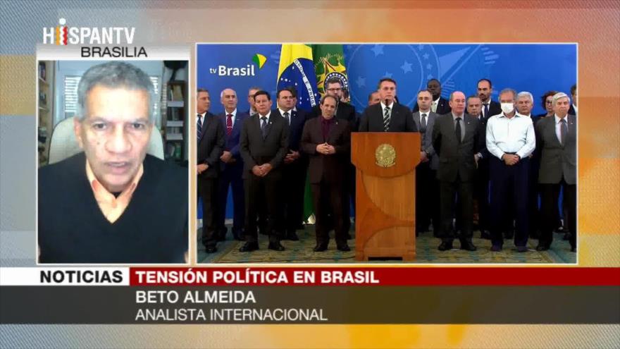 Almeida: Bolsonaro es incapaz de administrar un país como Brasil | HISPANTV