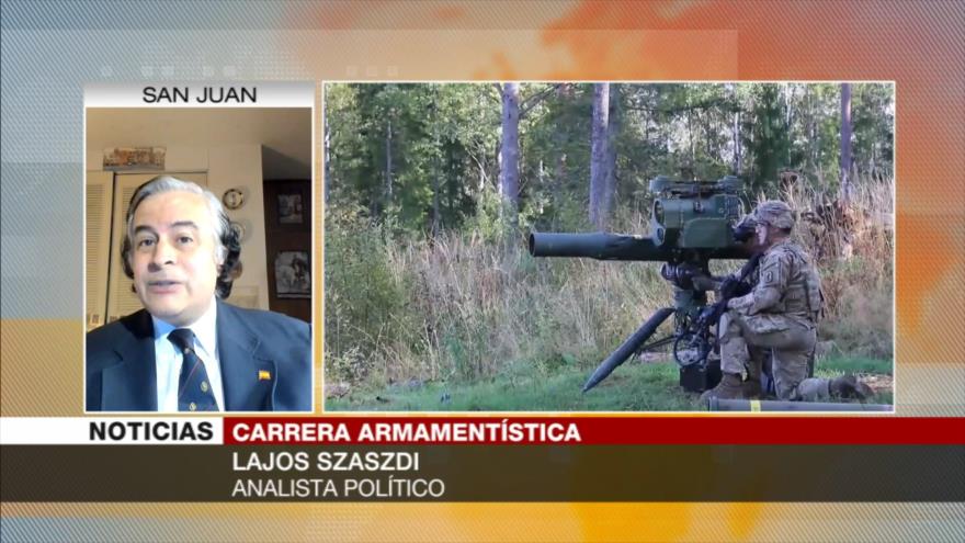 “Gasto militar se elevó por carrera armamentista del Occidente”
