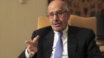 El-Baradei pide a árabes reconsiderar lazos con EEUU por Palestina