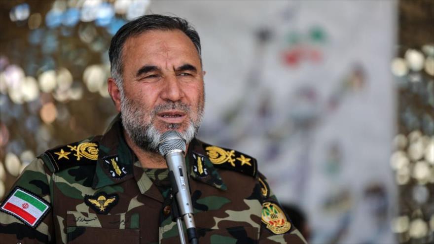 El comandante de la Fuerza Terrestre del Ejército de Irán, el general de brigada Kiumars Heidari.