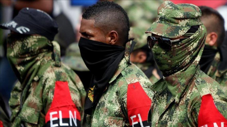 Miembros de la guerrilla Ejército de Liberación Nacional (ELN).