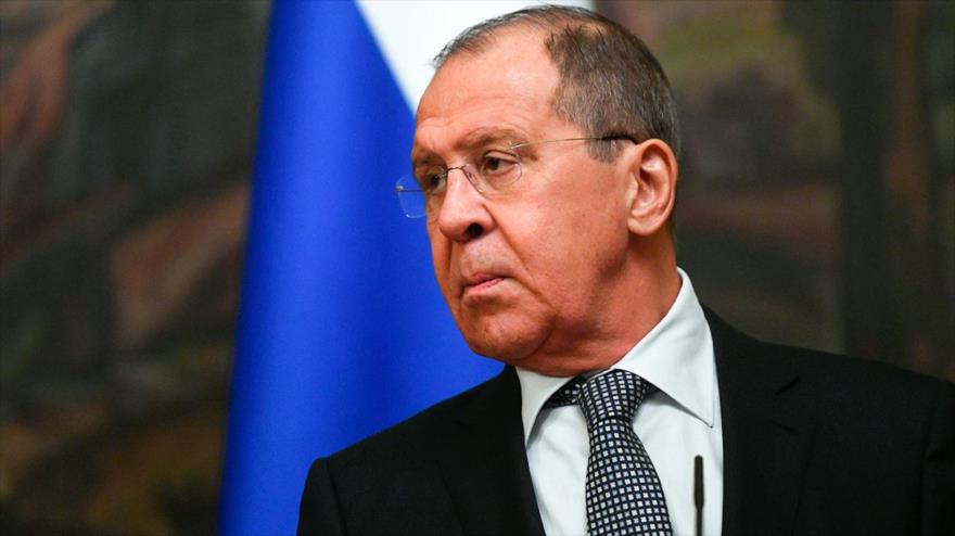 El ministro ruso de Asuntos Exteriores, Serguéi Lavrov.