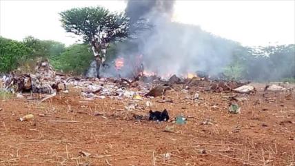 Avión con ayuda humanitaria se estrella en Somalia y deja 6 muertos